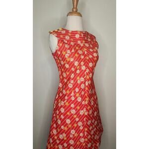 Vintage 1960s A-Line Mini Dress - Mod Daisy Print